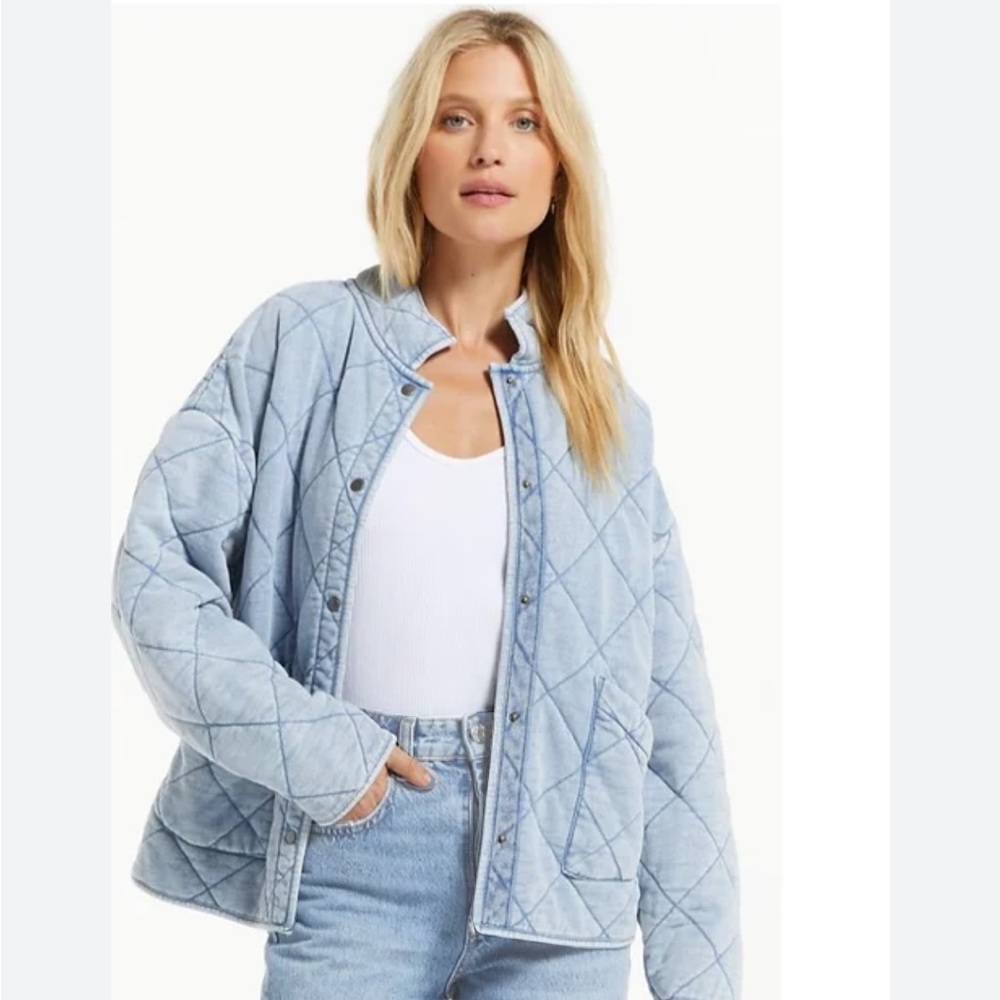 Z supply quilted jacket